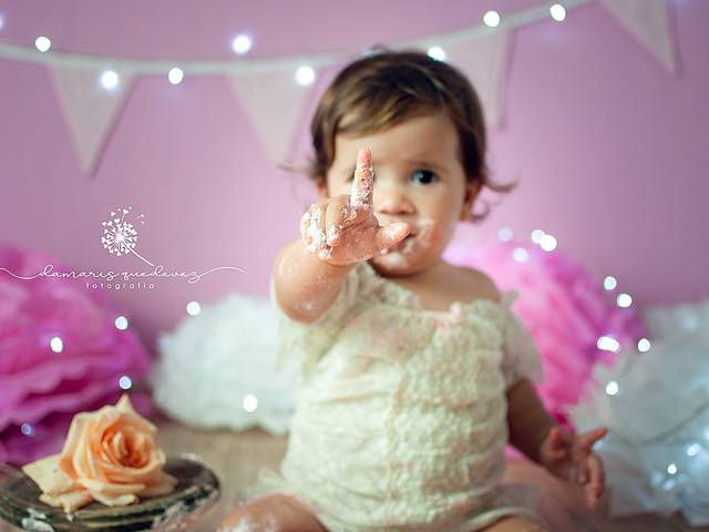 Bebês de Cake Smash - Ester