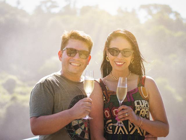 Casal de Thiago e Mariana