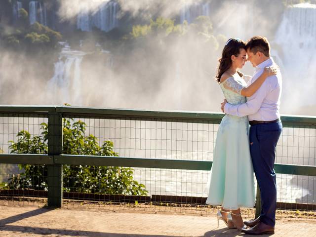 Casal de Layane e Leonardo