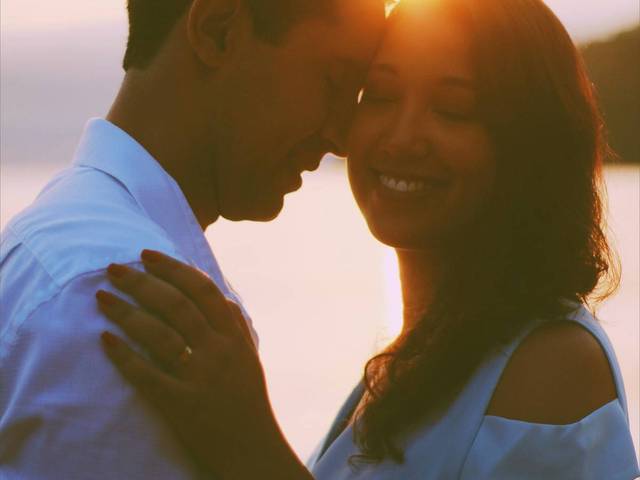 Ensaios de Casal de Léo e Natany -Praia