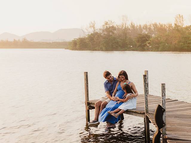 Gestantes de Ensaio Gestante - Marcela