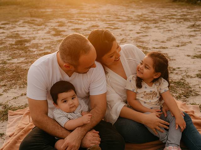 Ensaio Família de Ensaio Família - Helena e Hugo - Barra da Tijuca - Rio de Janeiro