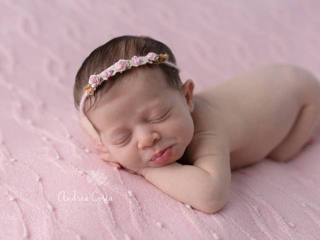 Newborn de Ensaio Newborn - Amelie - 8 dias