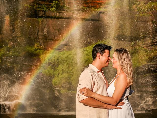 Ensaio de Ensaio Pre Wedding | Andre e Laisla|Cachoeira da Mariquinha