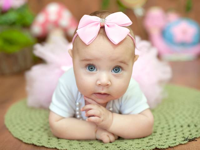 Sessão Meninas de Sessão da Alana - 4 meses