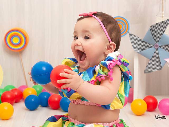 Sessão Meninas de Sessão da Heloísa e Eloah - 11 meses