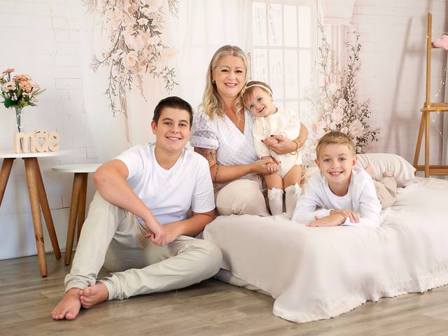 Dia das Mães de Adriana Tassi e filhos