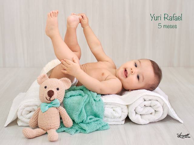 Sessão Meninos de Sessão do Yuri - 5 meses