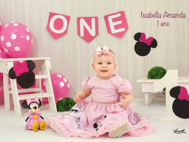 Sessão Meninas de Sessão da Isabella - 1 aninho