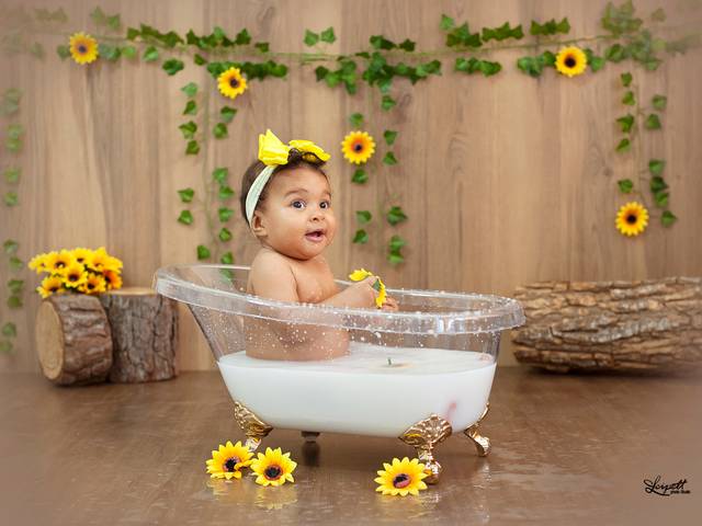 Sessão Meninas de Sessão da Ana Laura - 8 meses