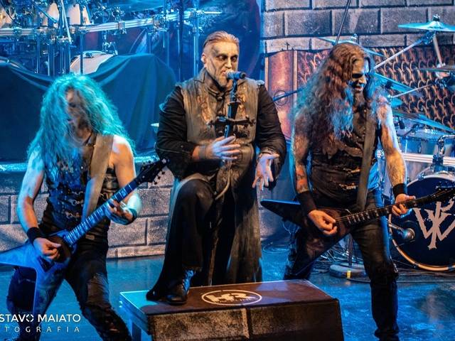 Fotografia de show de Powerwolf - Rio de Janeiro - 2020
