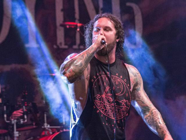 Fotografia de show de As I Lay Dying - Rio de Janeiro - 2019