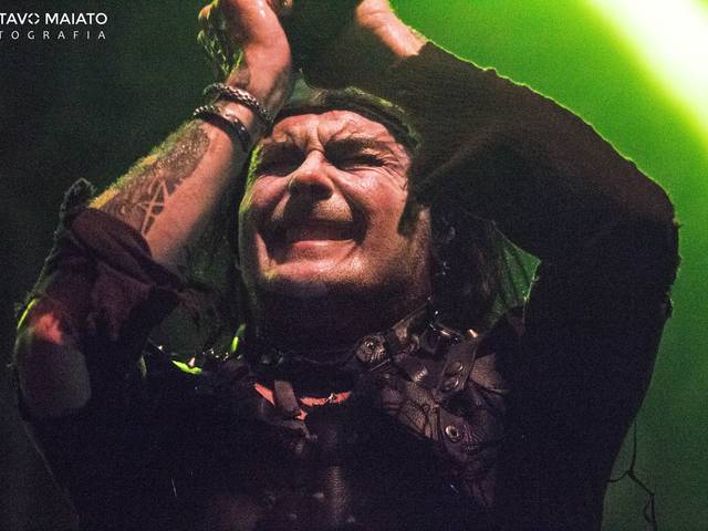 Fotografia de show de Cradle of Filth - Rio de Janeiro - 2019