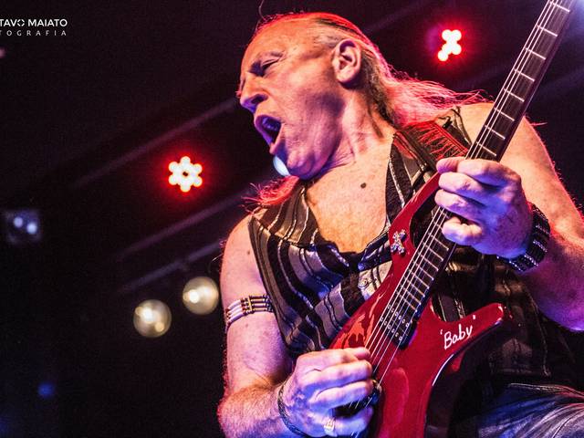 Fotografia de show de Mark Farner - Rio de Janeiro - 2019