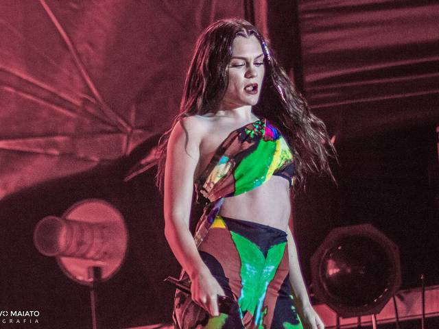 Fotografia de show de Jessie J - Rio de Janeiro - 2019 (Rock in Rio)