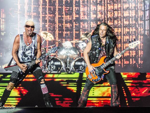 Fotografia de show de Scorpions - Rio de Janeiro - 2019