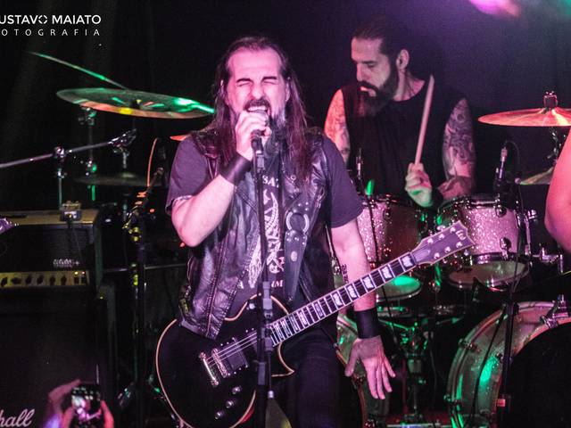 Fotografia de show de Rotting Christ - Rio de Janeiro - 2019