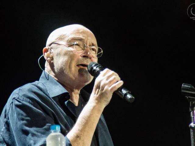 Fotografia de show de Phil Collins - Rio de Janeiro - 2018