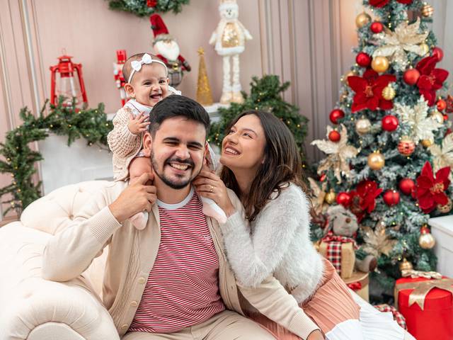 Ensaio Tematico - Natal de Natália Rafael e Laura - Natal 2021