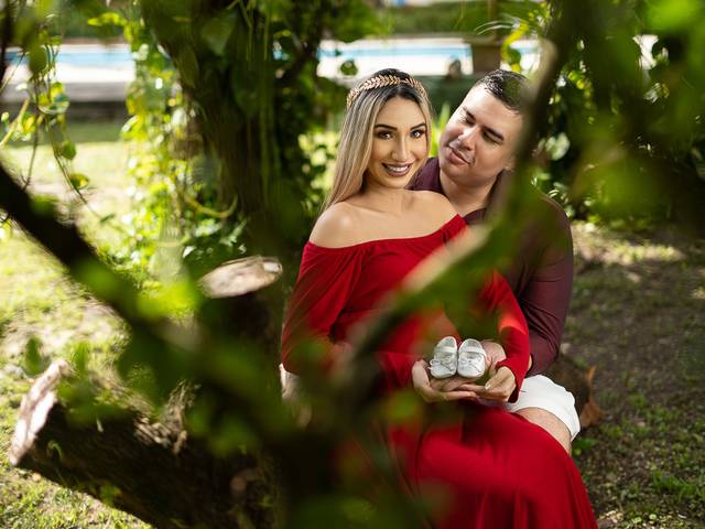 Gestante de Doce Espera de Antonella