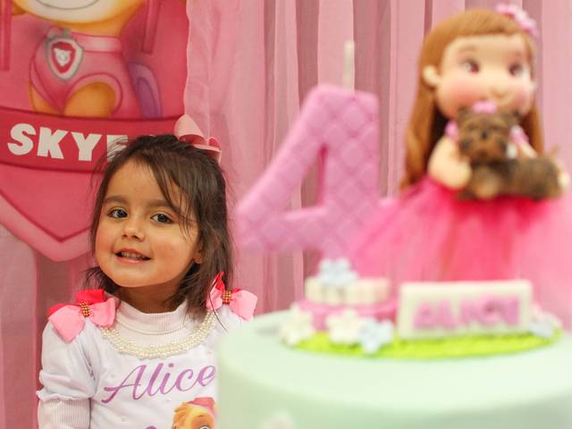 Evento de Aniversário de 4 anos da Alice
