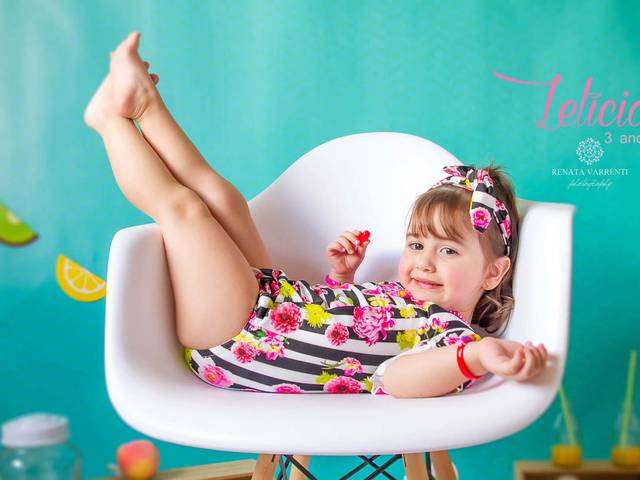 KIDS de Ensaio Kids Letícia 3 anos