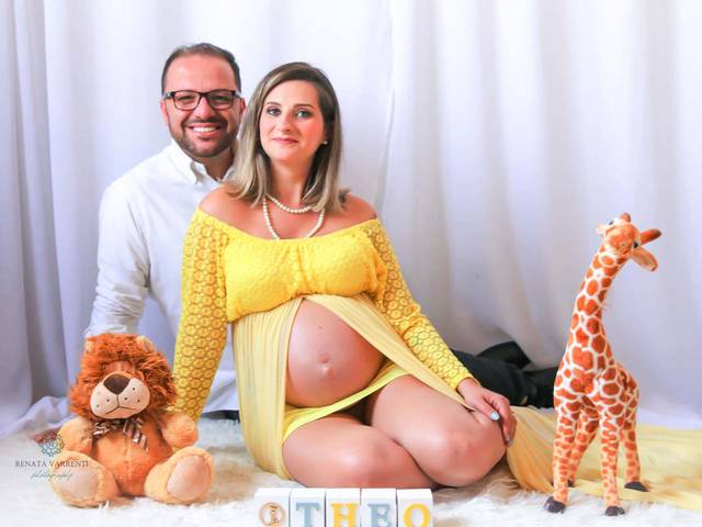 GESTANTE de A Espera de Theo