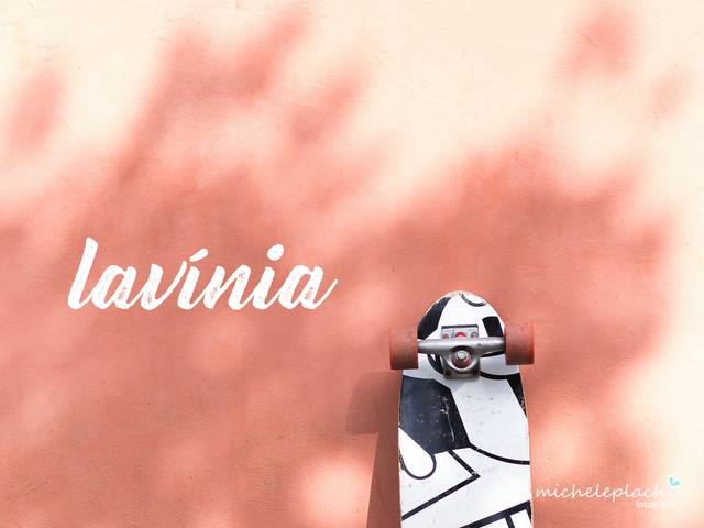 Família de Lavínia, 8 anos