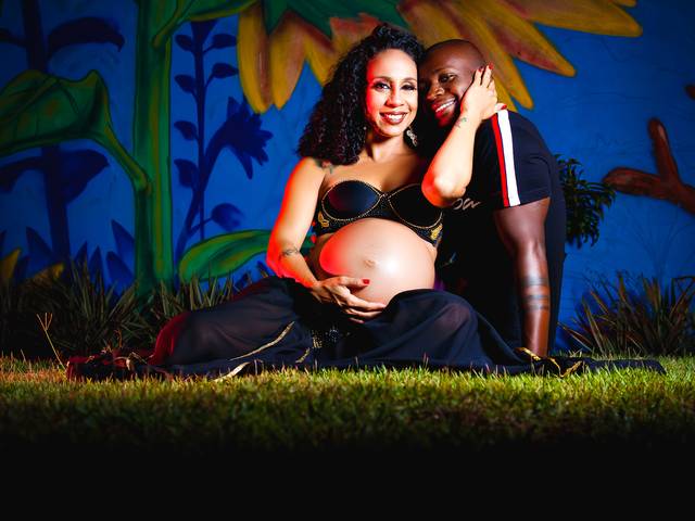 Ensaio gestante de Jaque e Vitor