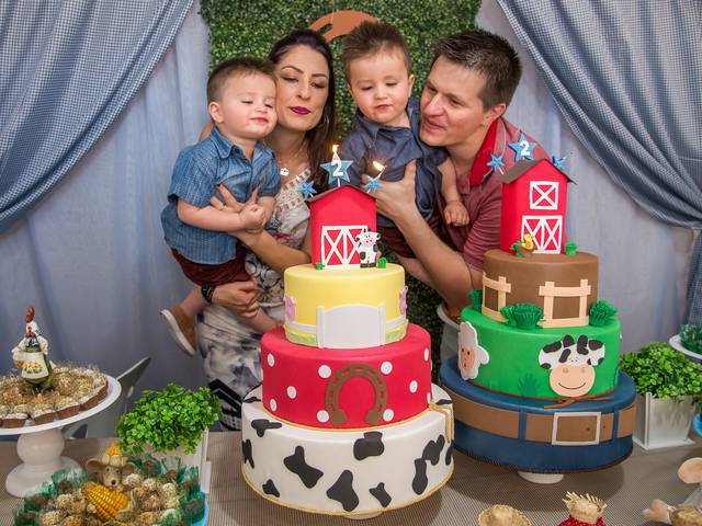 Aniversário Infantil de Gabriel & Vitor 1 Aninho