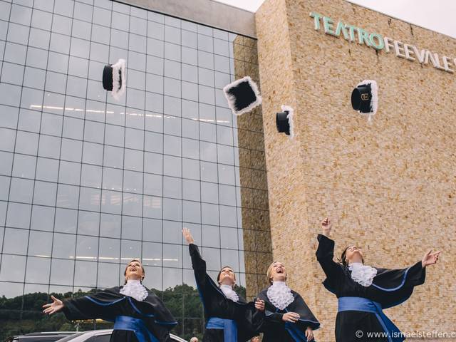 Formaturas de Cínthia, Estefani, Laís e Luiza