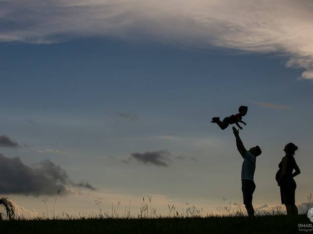 Família de Solange E Carlos = Murilo, Isadora, Laura e Athos