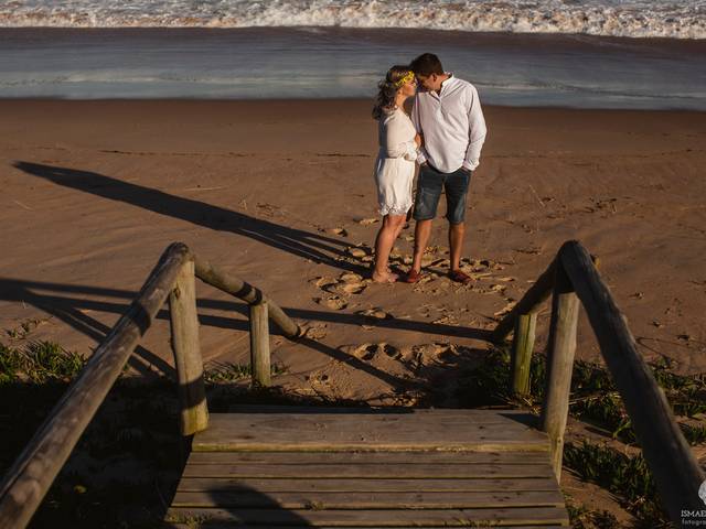 Sessão Casal  de Raquel e Élio