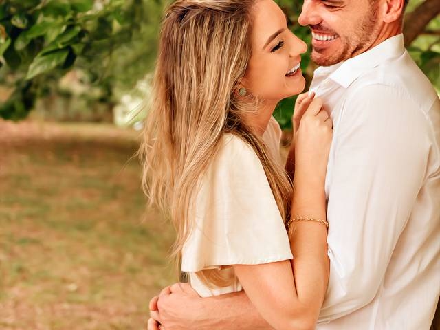 Ensaios em Bento Gonçalves de Luana e Andre