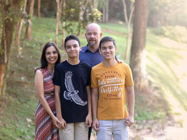 Família de Família da Ju