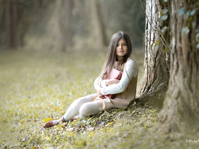 Ensaio Infantil de Fotografia Artística - Dudinha