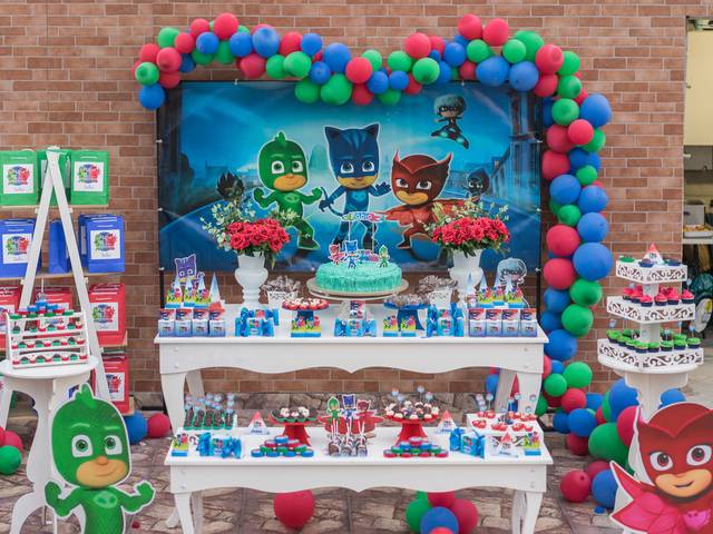 Festas Infantis de PJ MASKS