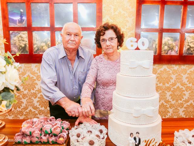 Casamento de 60 anos Bodas Diamante | Hélio e Izaíra 