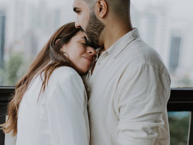 Casal de Ensaio de casal interno - Ju e Victor