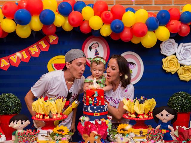 Aniversários de Lavinia 1 ano