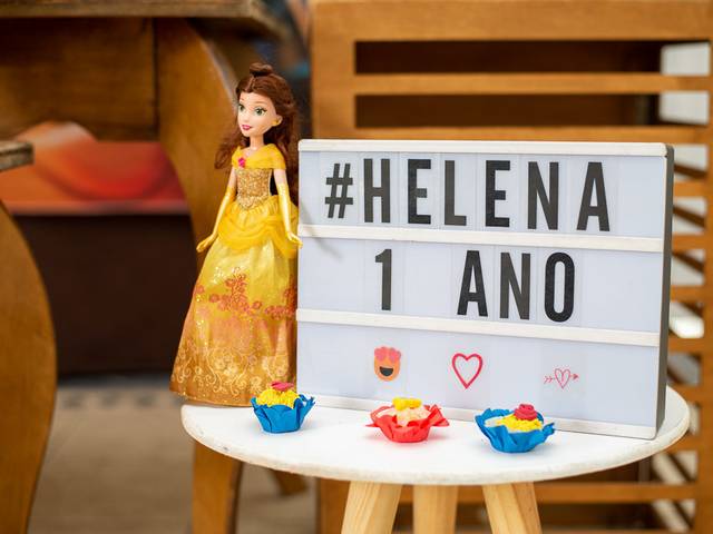 Aniversários de Helena 1 ano