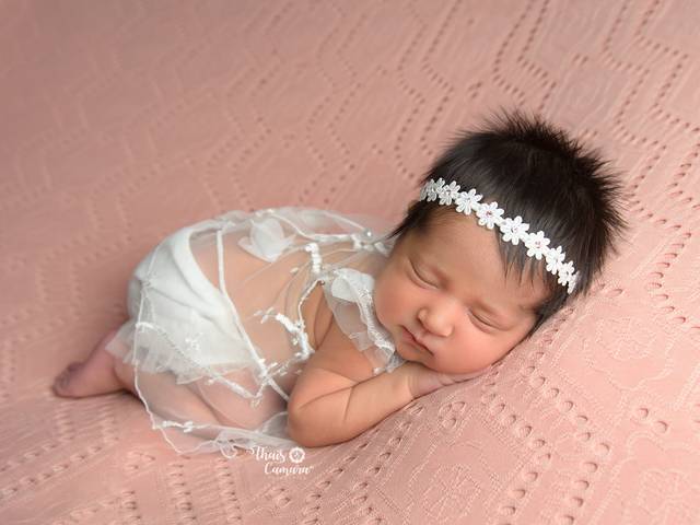 Newborn de 💙 Maria Alice com 7 dias 💙