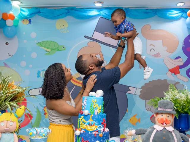 Festa de 💙 1° aninho do Vicente 💙