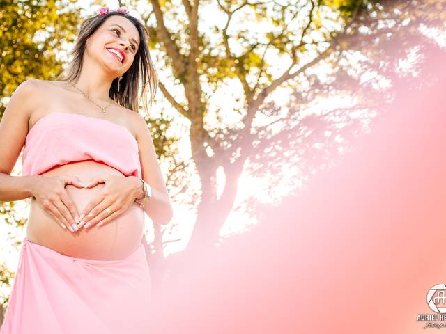 Gestante de Ensaio Karen