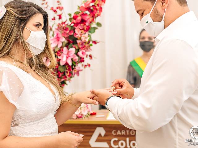 Casamento Cartório de Victória e Bruno
