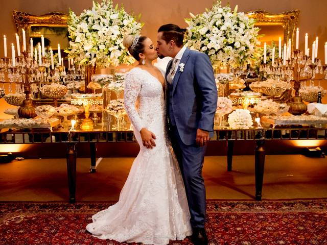 Casamento - Wedding de Casamento de Jaqueline e Sidiel no Oratório do Soldado e Espaço Novytá - Brasília - DF - Sandro Andrade Fotografias