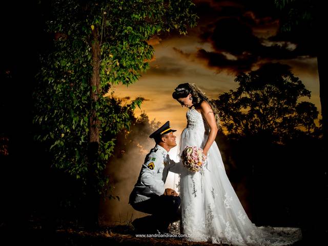 Casamento - Wedding de Fotografia de Casamento Raniele e Robin - Planaltina - DF - Sandro Andrade