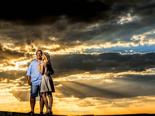 Pré wedding de Fotografia de Ensaio Romântico Daianne e Eduardo - DF - Sandro Andrade