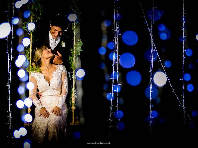 Casamento - Wedding de Fotografia de Casamento Larissa e Murilo em Pirenópolis - GO - Sandro Andrade Fotografias