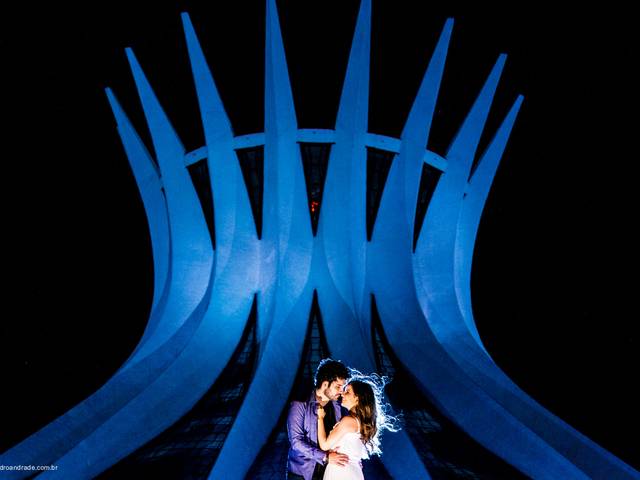 Pré wedding de Ensaio Romântico - Débora e Anderson - Monumentos - Brasilia - DF - Sandro Andrade Fotografias